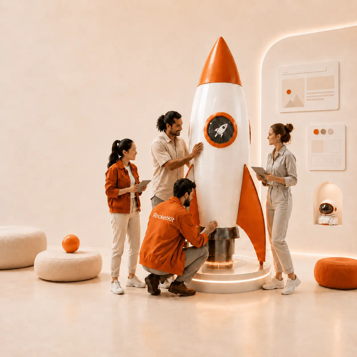 RocketKit simplifie la création d’un site prêt à personnaliser
